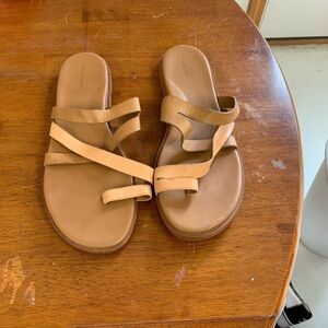Cole Haan thong toe strappy flat sandals size 9 #springbreak #easter
